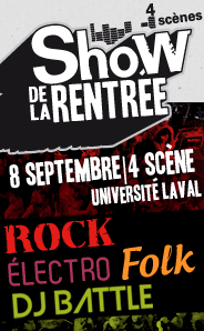 Show de la rentr&eacute;e