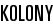 Kolony