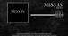 Miss Is - 1999 - Previously Unreleased Demo [Full]